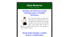 Desktop Screenshot of ideiasmodernas.com